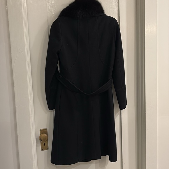 Andrew Marc New York Wool Double Breasted Coat - Picture 4 of 4